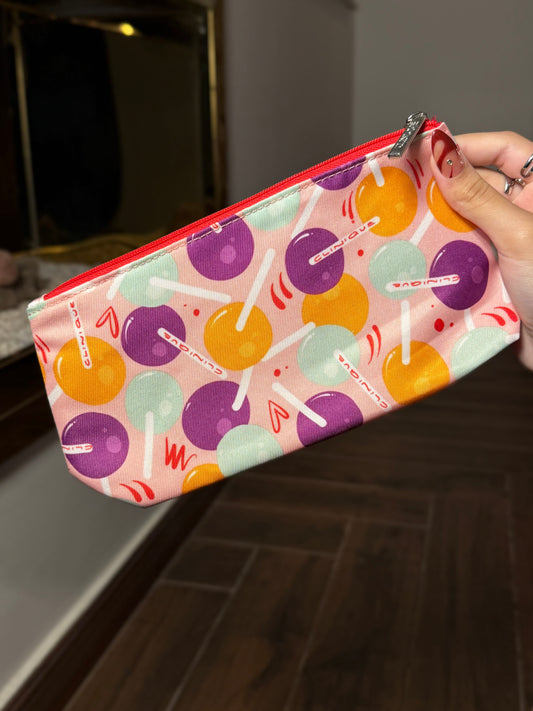 Clinique Lollipop-Themed Cosmetic Makeup Bag