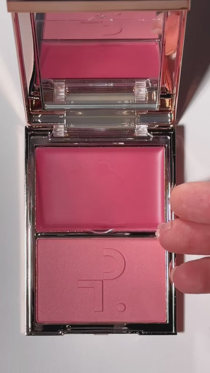 PATRICK TA
Major Headlines Double-Take Crème & Powder Blush Duo