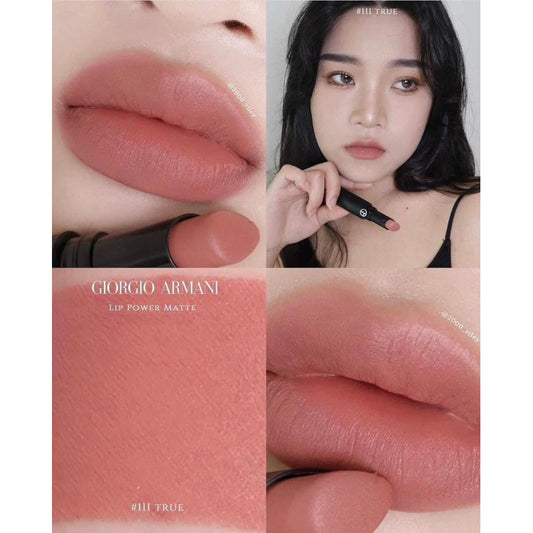 Armani Beauty Lip Power Long Lasting Lipstick Mini 1.4g